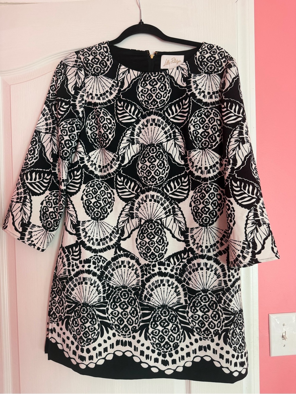 Lilly Pulitzer Annwyn Romper Pineapple Princess
